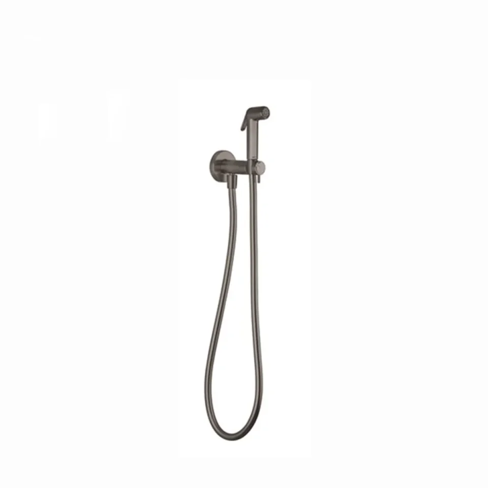 Crosswater MPRO Integrated Douche Valve & Handset Holder Slate detail view - Image 2
