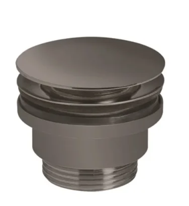 Crosswater Universal Basin Click Clack Waste Slate detail view - Image 2