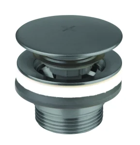 Crosswater Universal Basin Click Clack Waste Slate