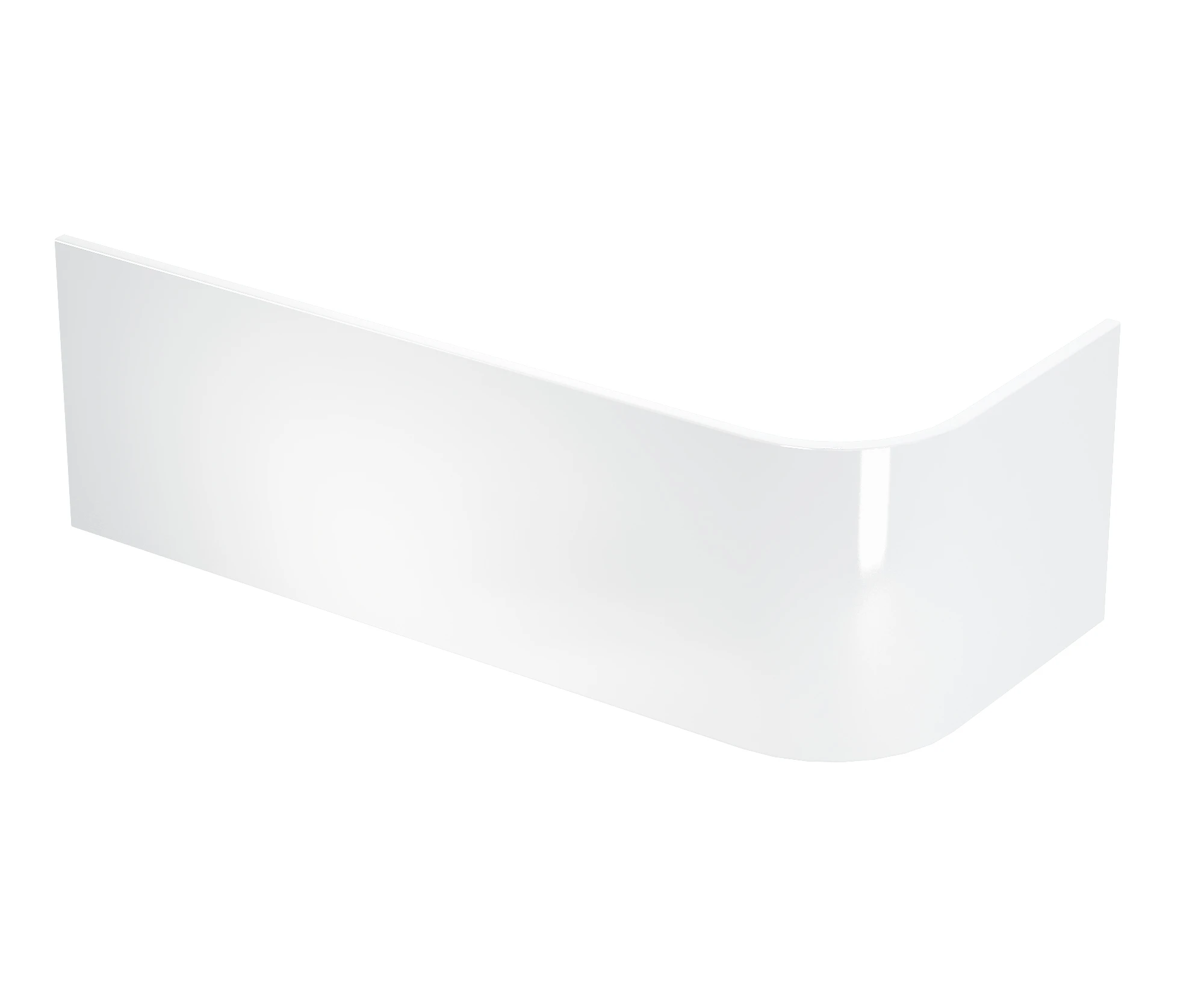 Britton Viride 1700 X 750mm Offset Corner Bath Panel