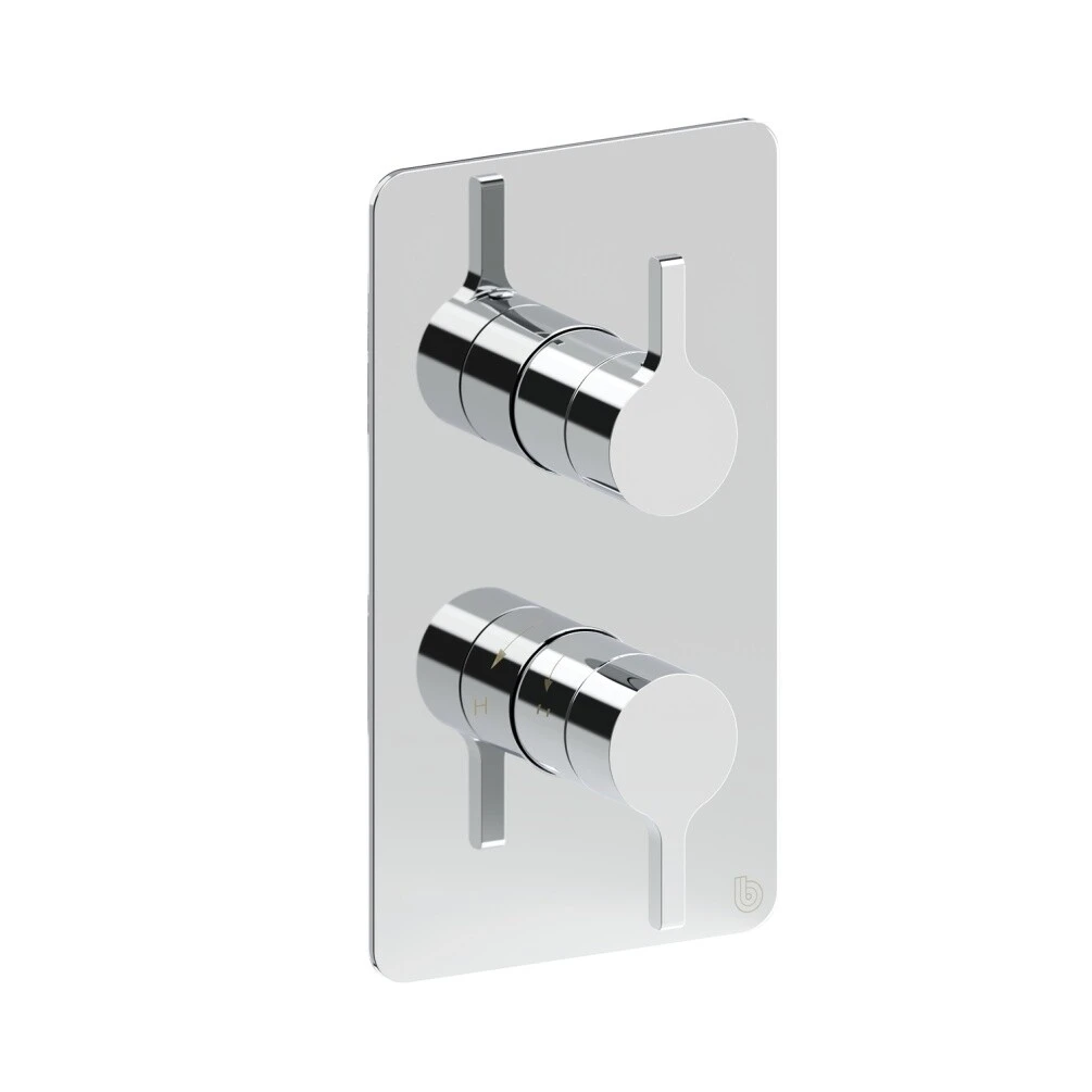 Britton Hoxton 2.0 Shower Mixer With Diverter Including The Conceal Valve Chrome