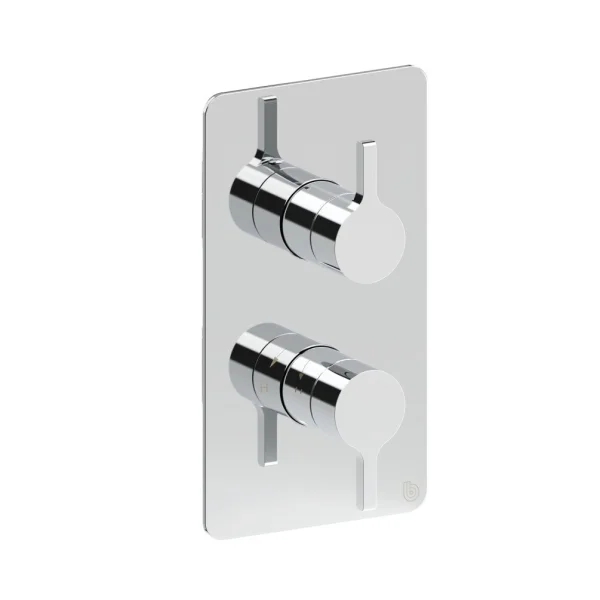 Britton Hoxton 2.0 Shower Mixer With Diverter Including The Conceal Valve Chrome