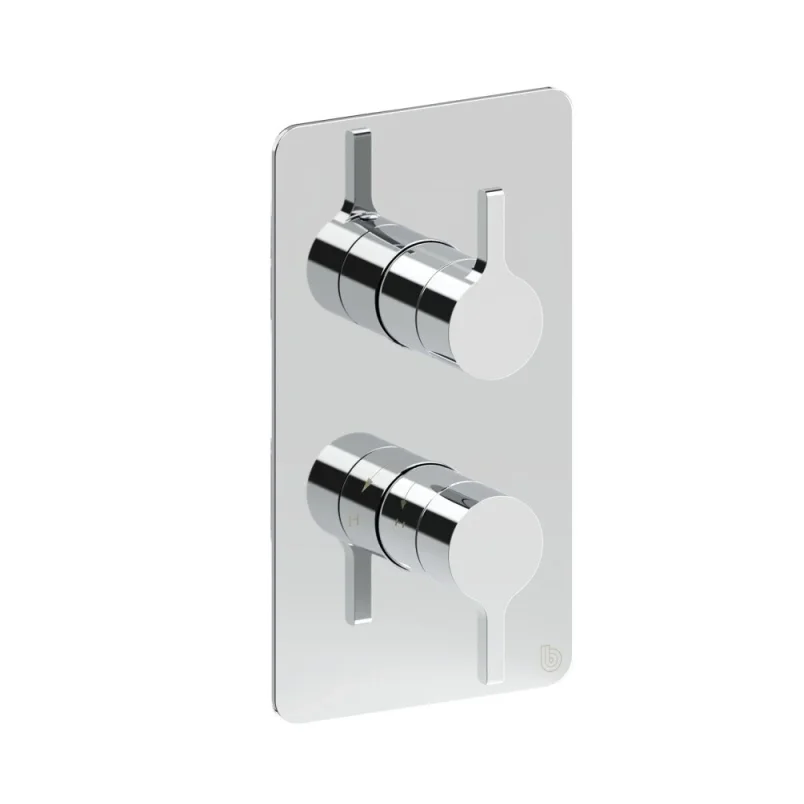 Britton Hoxton 2.0 Shower Mixer With Diverter Including The Conceal Valve Chrome product image - Image 1