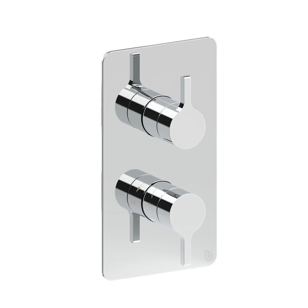 Britton Hoxton 2.0 Shower Mixer Without Diverter Including The Conceal Valve Chrome
