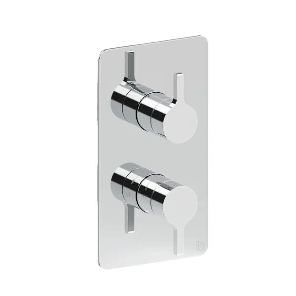 Britton Hoxton 2.0 Shower Mixer Without Diverter Including The Conceal Valve Chrome