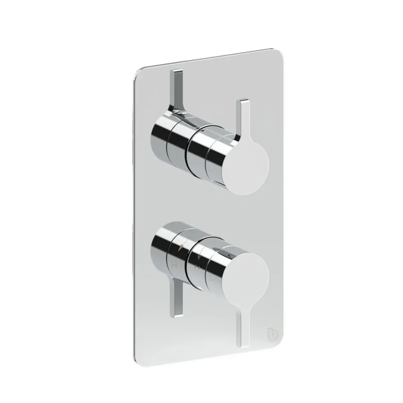Britton Hoxton 2.0 Shower Mixer Without Diverter Including The Conceal Valve Chrome product image - Image 1