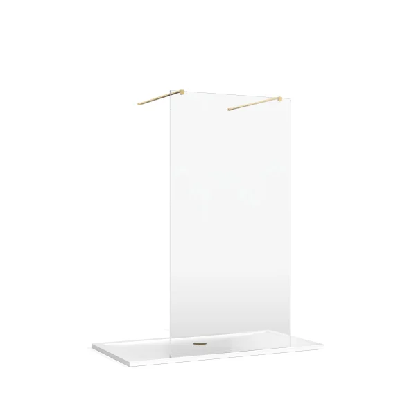 Burlington Glass Wall Brace Gold
