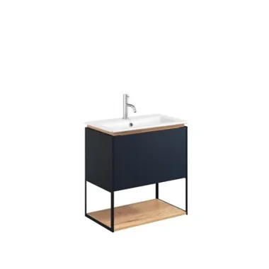 Crosswater Mada Shelf & Frame 700 Deep Indigo Blue detail view - Image 3