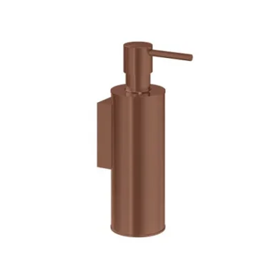 Crosswater MPRO Wall Soap Dispenser Brushed Bronze detail view - Image 2