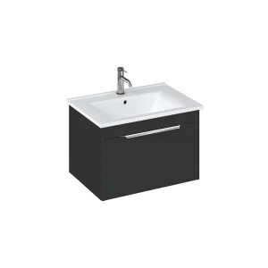 Britton Shoreditch Single Drawer Unit 650mm Matt Grey
