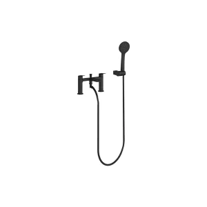 Britton Greenwich 2 Tap Hole Bath Shower Mixer Matt Black