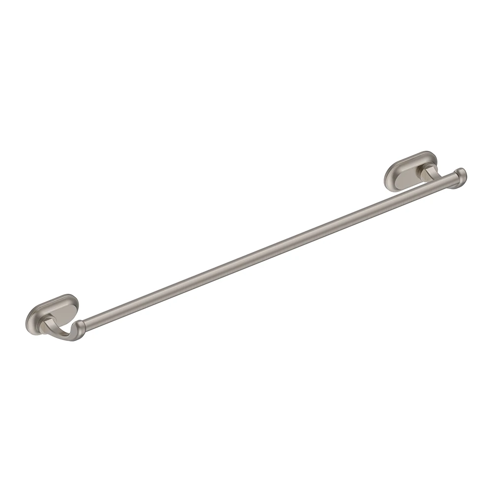 Burlington Guild Towel Rail 600 Brushed Nickel