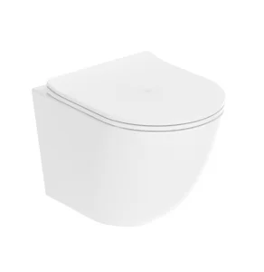 Saneux Air Wall Hung Wc Pan & Slim Seat Pack - Rimless - Short Projection (480mm)