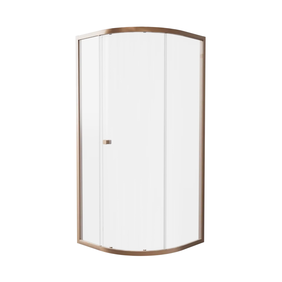 Crosswater 6mm Quadrant Single Door 800 Box A Brushed Bronze product image - Image 1