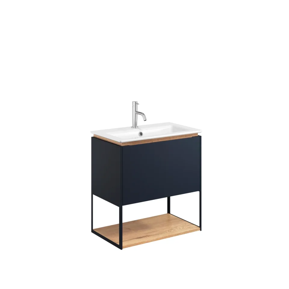 Crosswater Mada Shelf & Frame 600 Deep Indigo Blue product image - Image 1