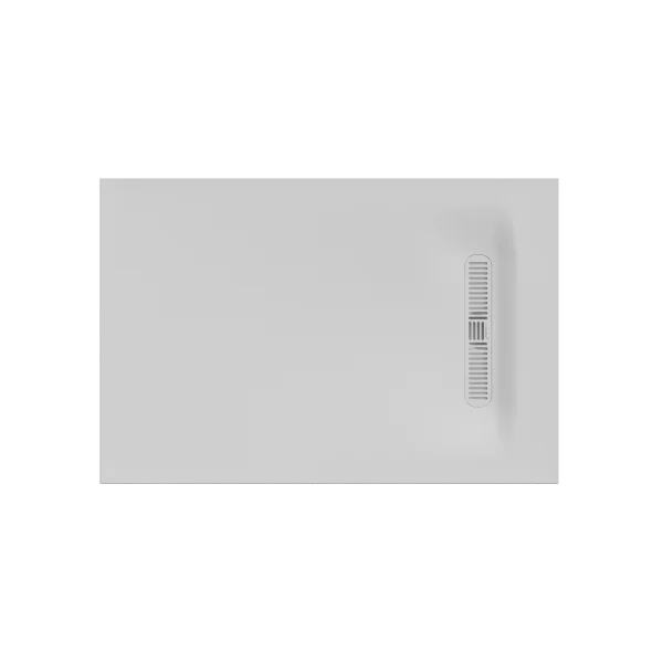 Crosswater Vito Rectangle Shower Tray 800 x 1200 25mm Matt White