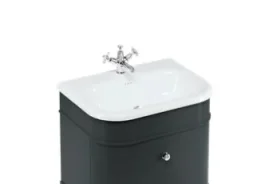 Burlington 65 X 47 X 17 Roll Top Basin With Overflow detail view - Image 2