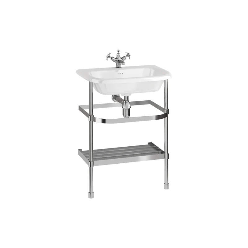 Burlington 65 X 47 X 17 Roll Top Basin With Overflow product image - Image 1