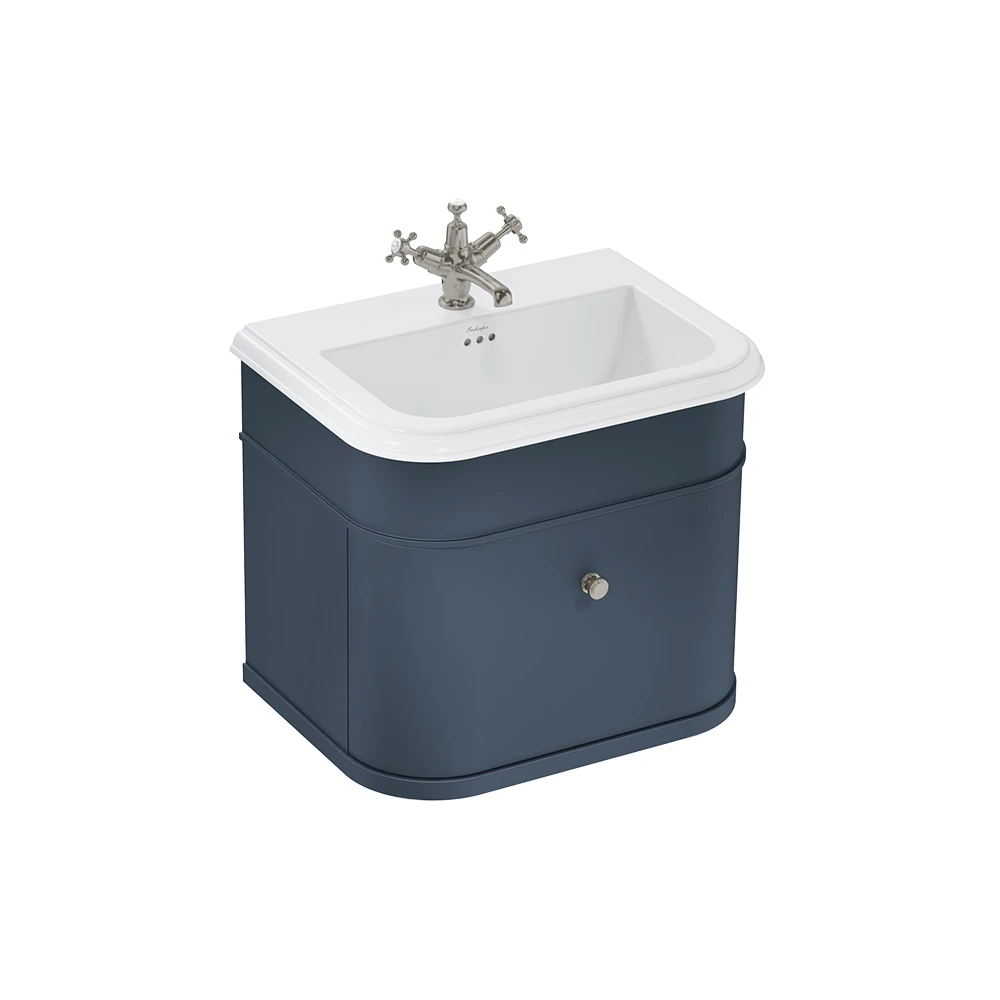 Burlington Chalfont Ceramic Basin 650mm 1 Tap Hole