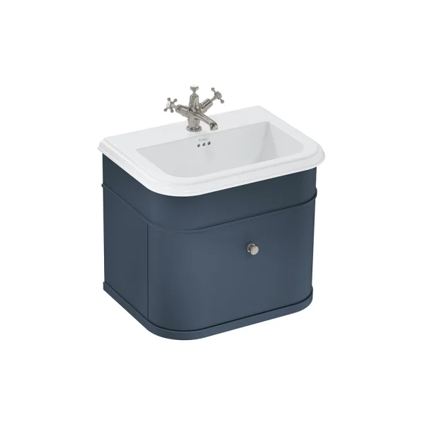 Burlington Chalfont Ceramic Basin 650mm 1 Tap Hole