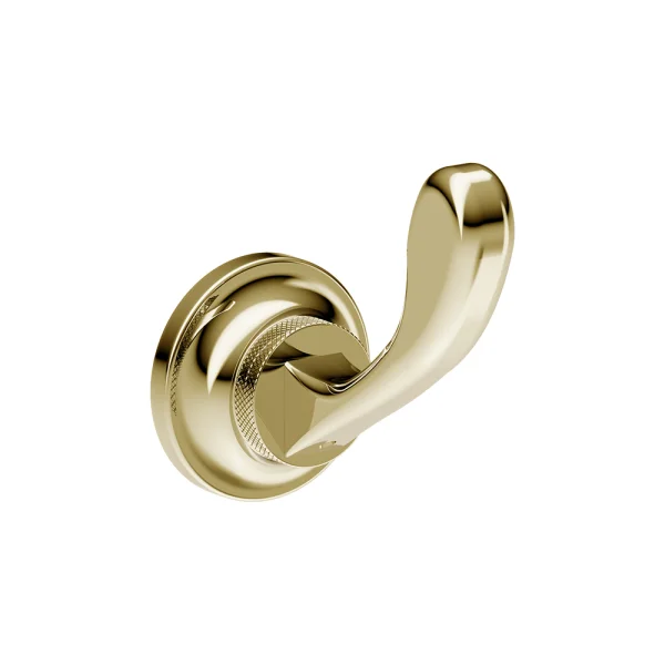 Burlington Guild Single Robe Hook Gold