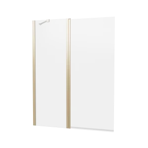 Britton Hoxton 6 Double Bath Screen 1150 Brushed Brass