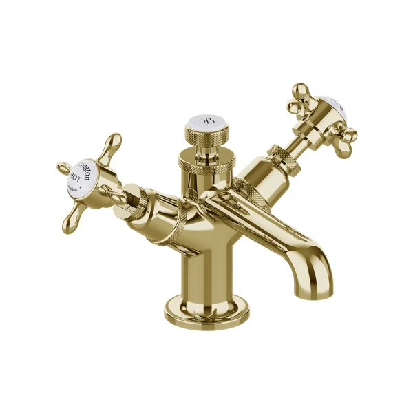 Burlington Guild Basin Mono Deck Mounted No Waste Gold