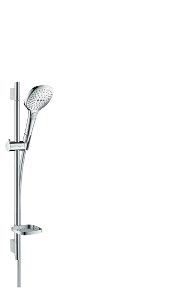 Hansgrohe Raindance Select E Shower Set 120 3jet Ecosmart With Shower Rail 65 Cm And Soap Dish Chrome
