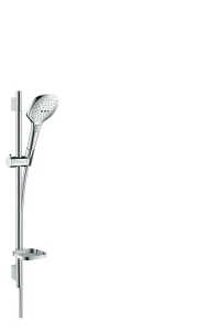 Hansgrohe Raindance Select E Shower Set 120 3jet Ecosmart With Shower Rail 65 Cm And Soap Dish Chrome