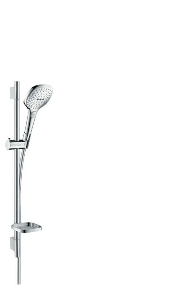 Hansgrohe Raindance Select E Shower Set 120 3jet Ecosmart With Shower Rail 65 Cm And Soap Dish Chrome product image - Image 1