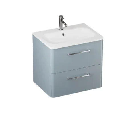 Britton Camberwell Unit 600mm Dusty Blue detail view - Image 2