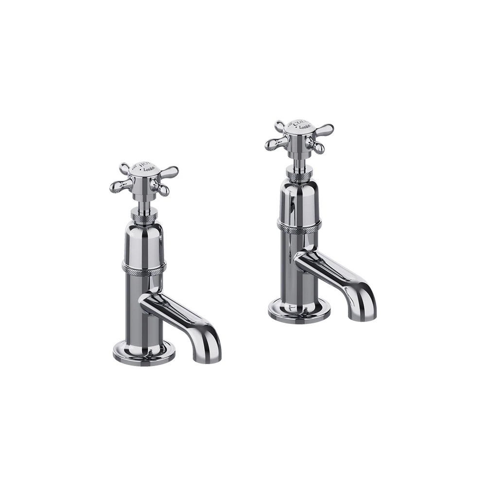Burlington Guild Basin Pillar Tap Chrome