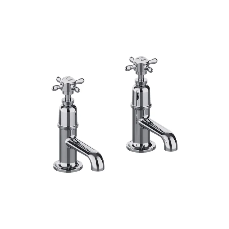 Burlington Guild Basin Pillar Tap Chrome product image - Image 1
