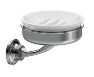 Burlington Guild Soap Dish Chrome detail view - Image 2