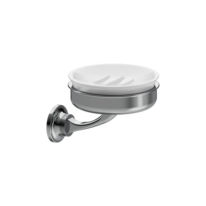 Burlington Guild Soap Dish Chrome product image - Image 1