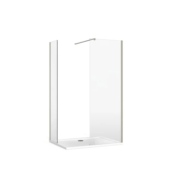 Burlington Glass Wall Brace Brushed Nickel