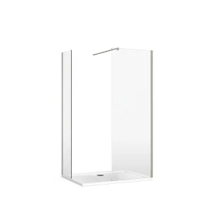 Burlington Glass Wall Brace Brushed Nickel