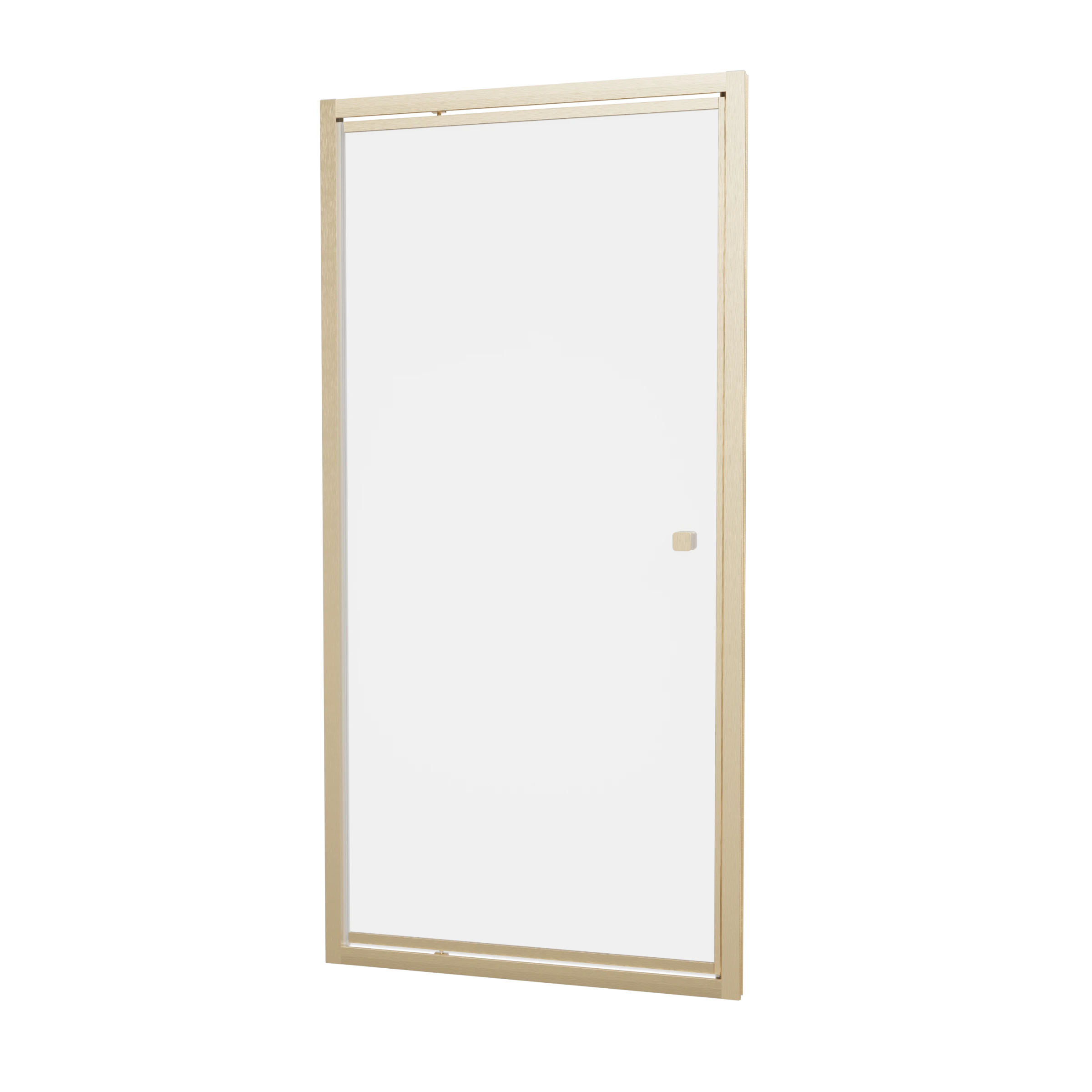 Britton Hoxton 6 Pivot Door 800 Brushed Brass