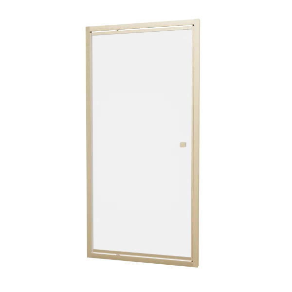 Britton Hoxton 6 Pivot Door 800 Brushed Brass