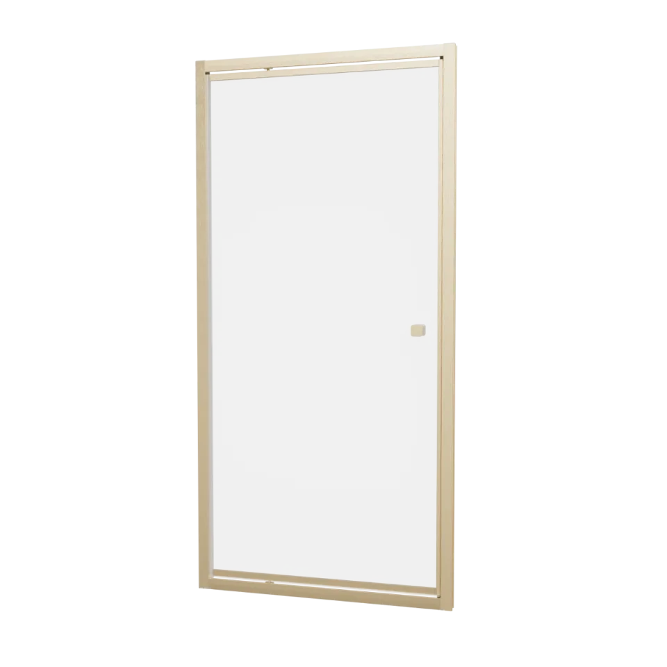 Britton Hoxton 6 Pivot Door 800 Brushed Brass product image - Image 1