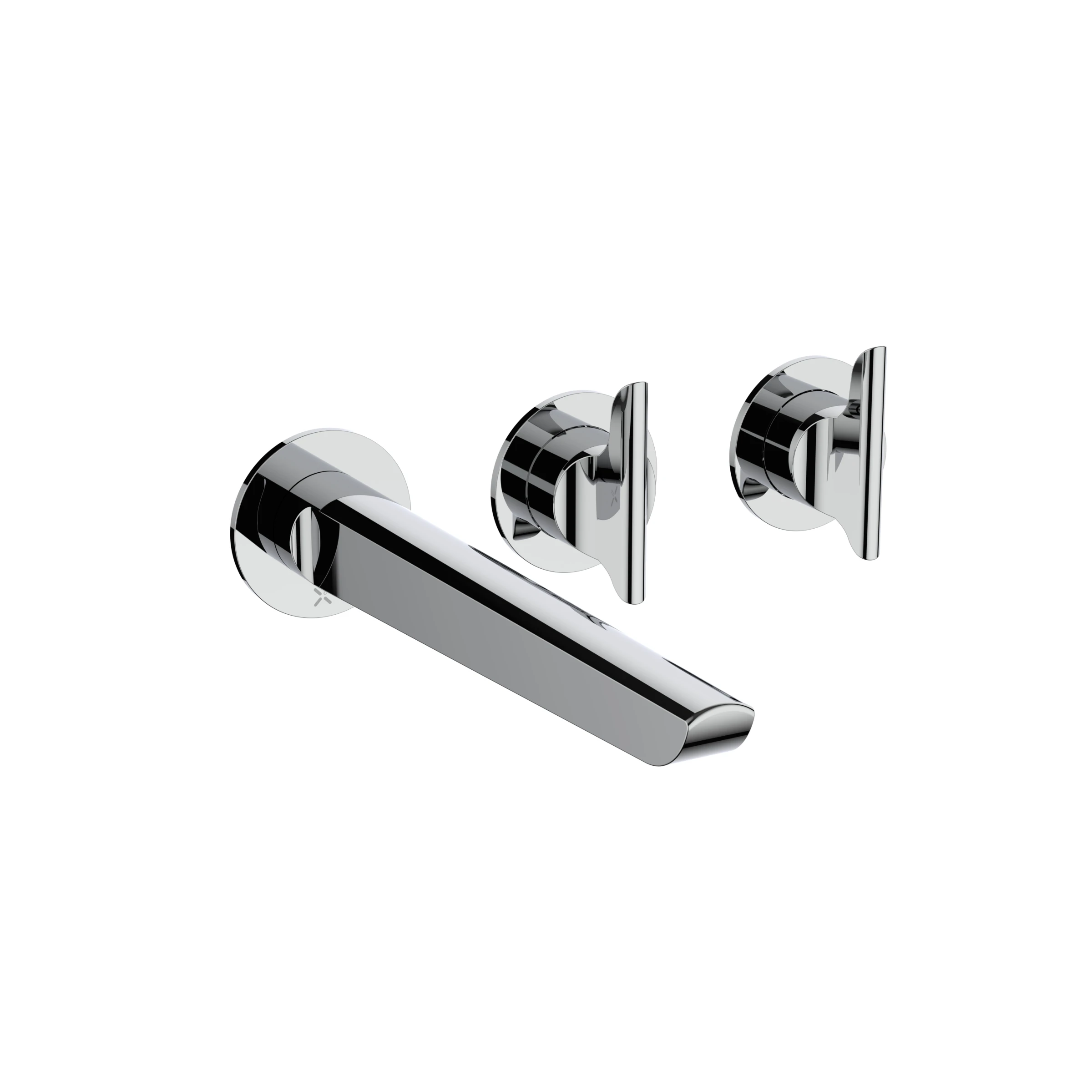 Crosswater Module Foile 2 Handle With Bath Spout Chrome