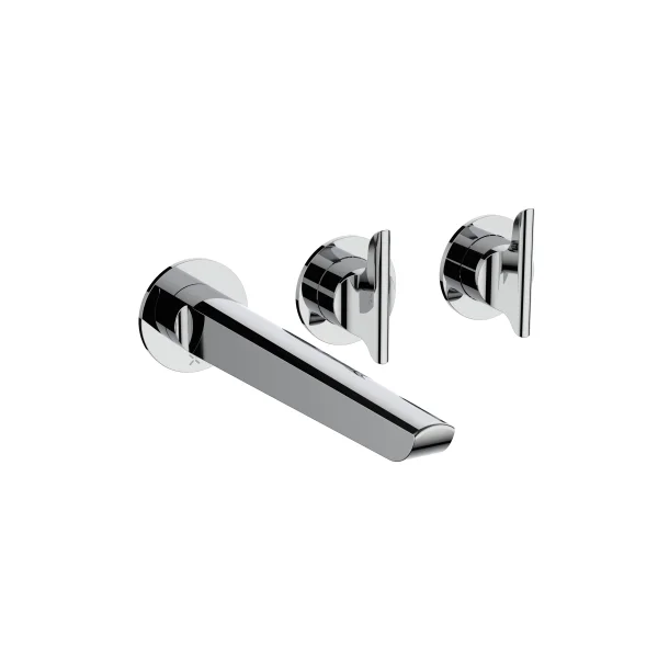 Crosswater Module Foile 2 Handle With Bath Spout Chrome