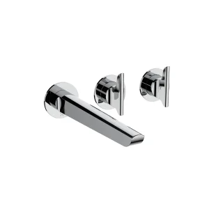 Crosswater Module Foile 2 Handle With Bath Spout Chrome