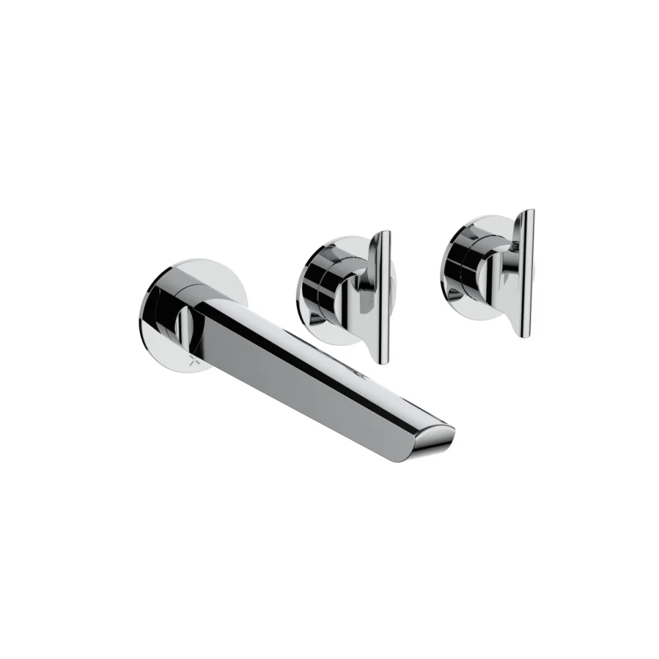 Crosswater Module Foile 2 Handle With Bath Spout Chrome product image - Image 1
