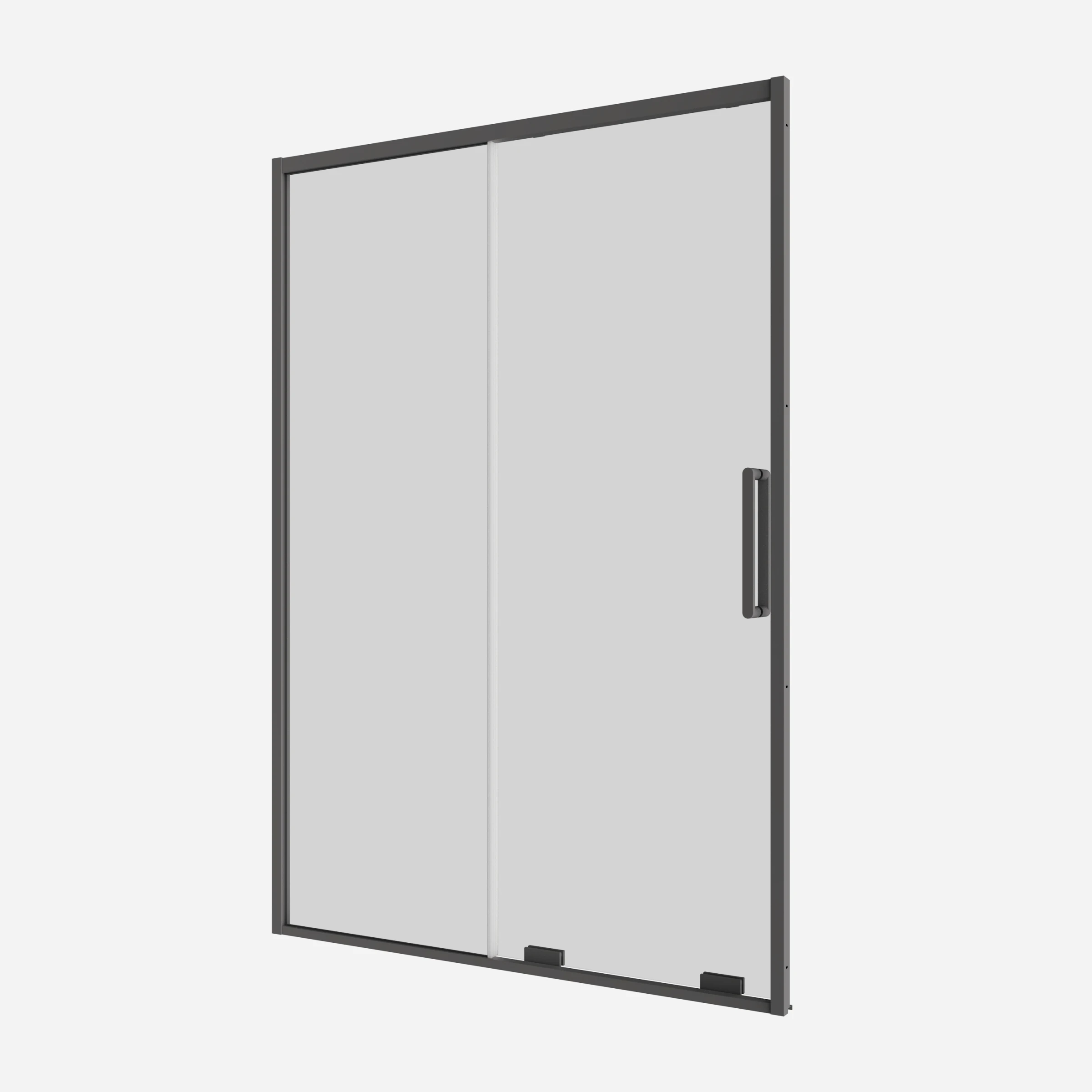 Crosswater Optix Soft Close SlidIng Door 1400 Slate