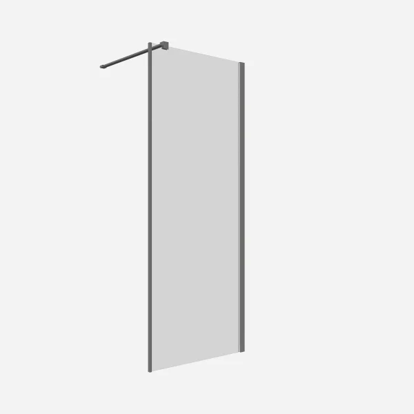 Crosswater Optix Side Panel for Pivot Door 800 Slate
