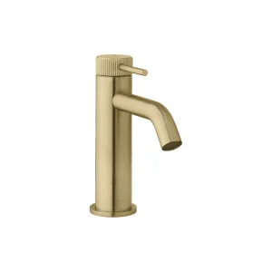 Crosswater 3ONE6 Basin Mono Stainless Brushed Brass Effect