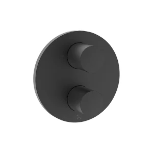 Crosswater Crossbox Lazo 2 Outlet Trim & Levers Matt Black