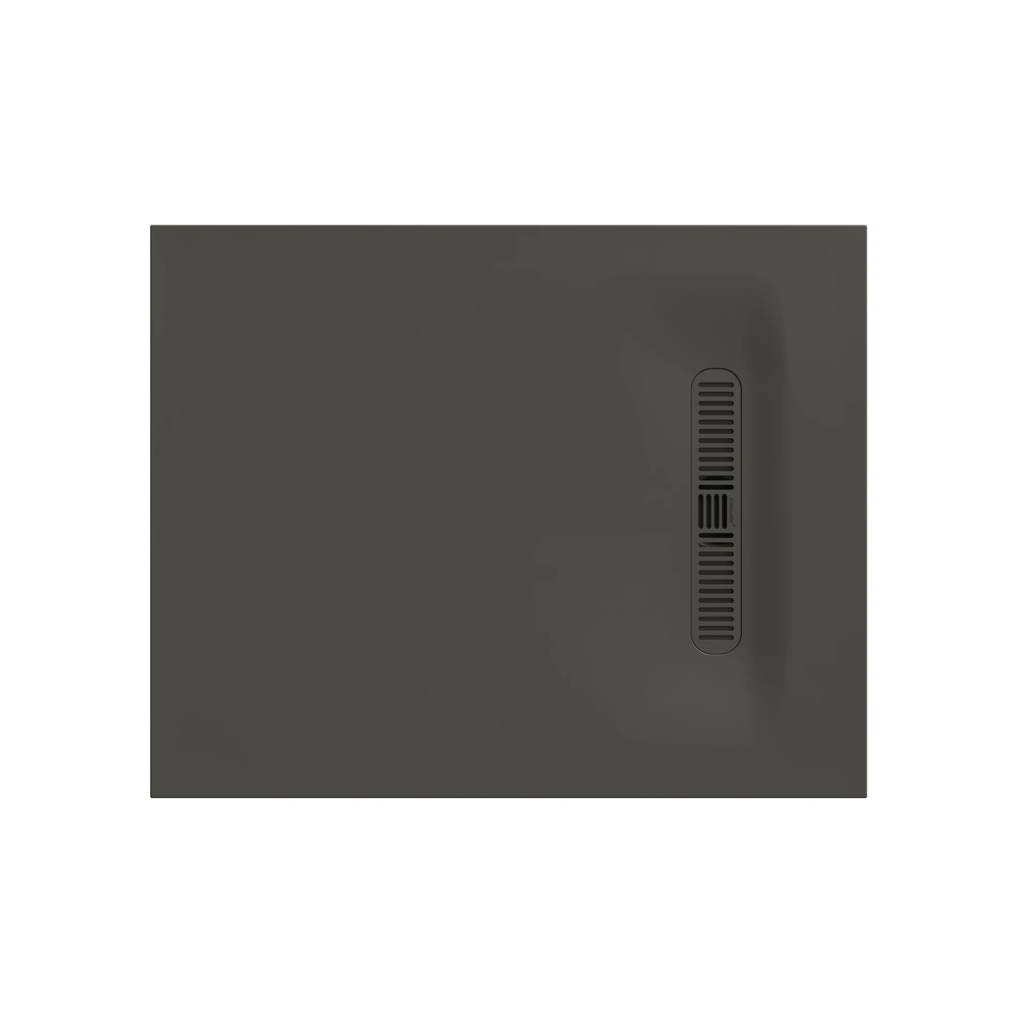Crosswater Vito Rectangle Shower Tray 800 x 1000 25mm Matt Grey