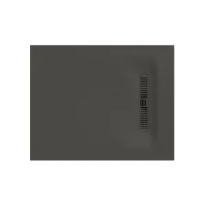 Crosswater Vito Rectangle Shower Tray 800 x 1000 25mm Matt Grey